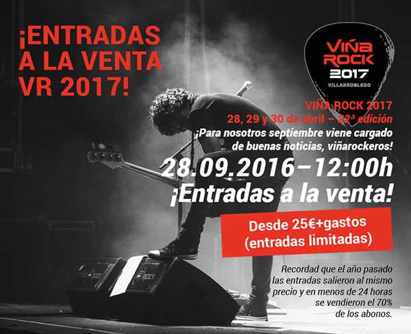 Comprar entradas Viña Rock 2018