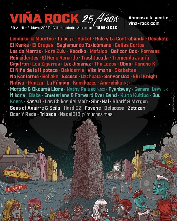 Cartel del Viña Rock 2020