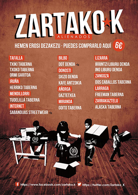 Zartako: puntos de venta disco