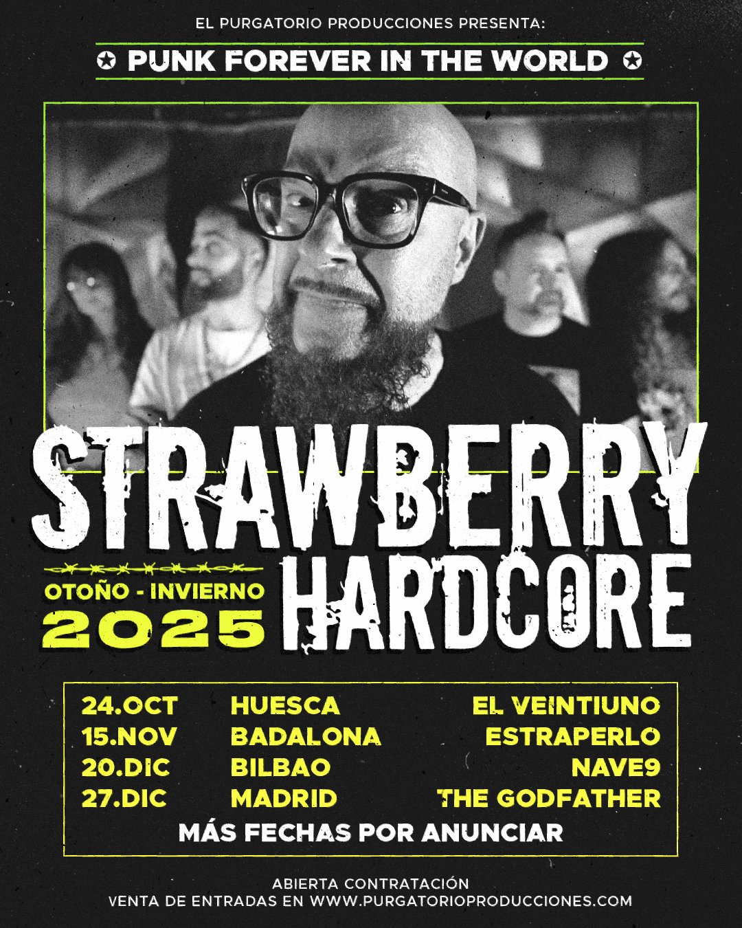 Strawberry Hardcore anuncia nuevas fechas y contratación abierta para 2025/2026