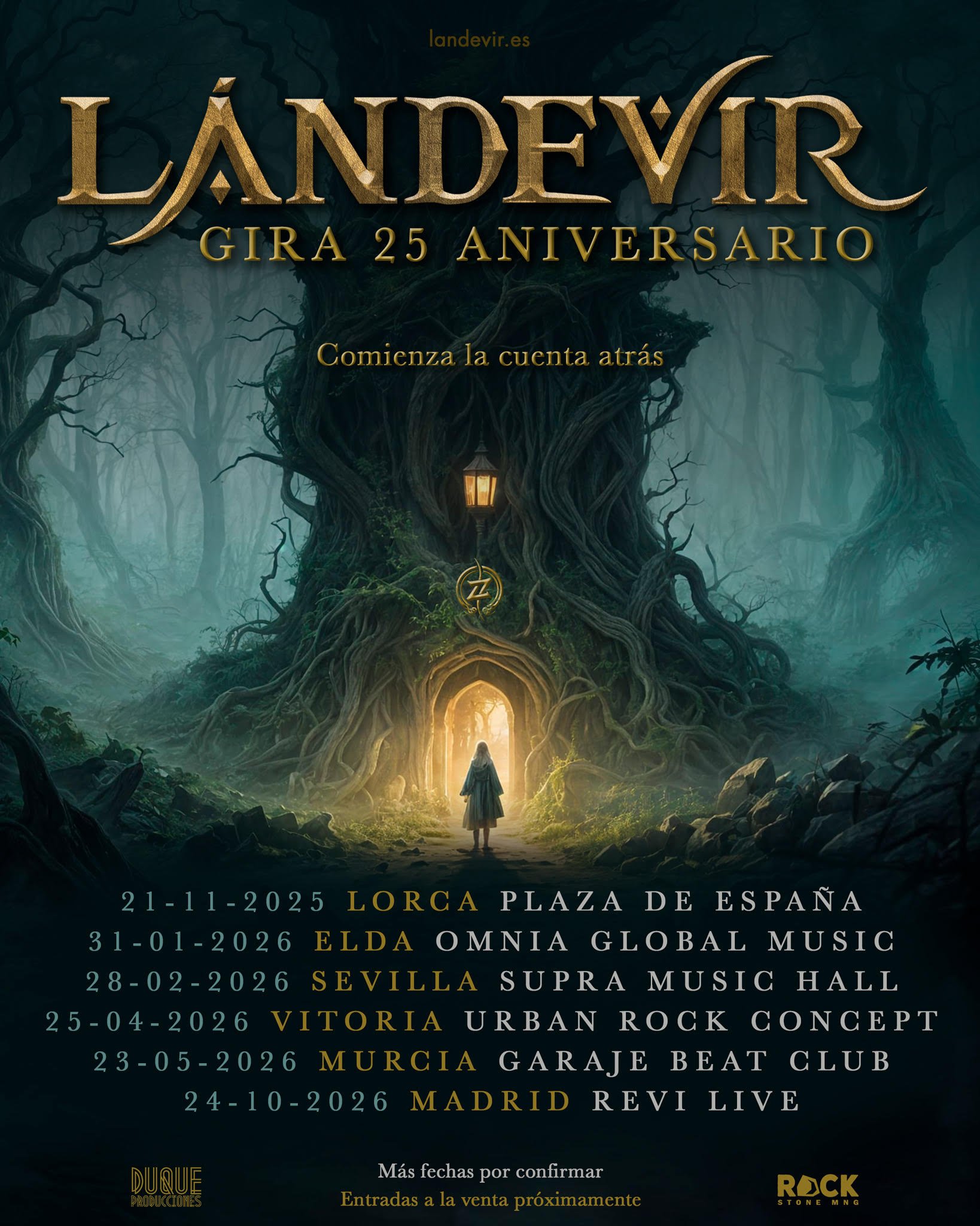 Lándevir anuncia gira 25 aniversario para 2026