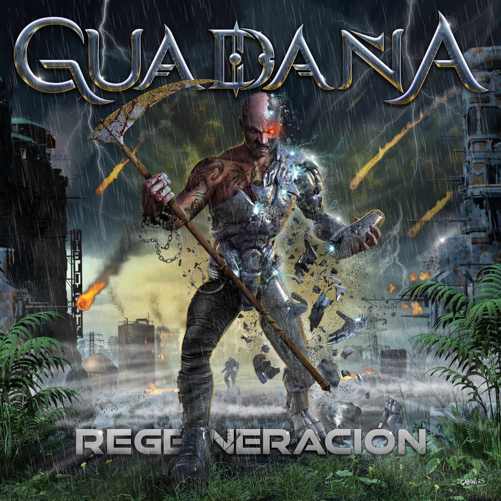 Guadaña desvela la portada de Regeneración, su cuarto álbum